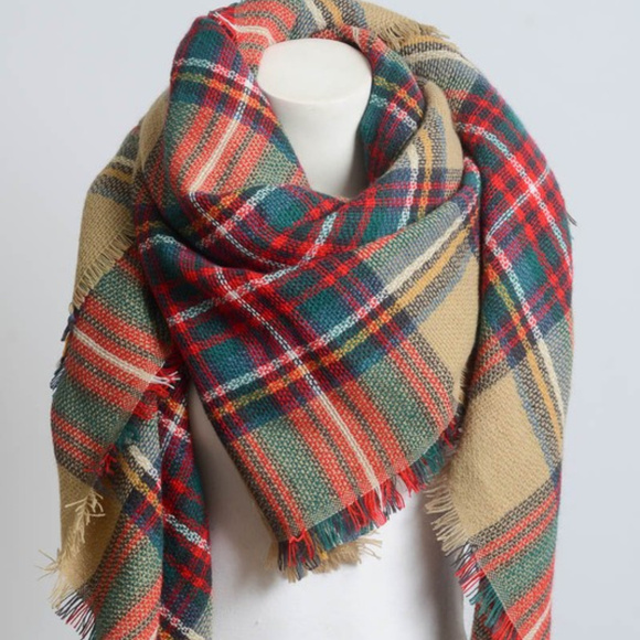 OVERSIZED BLANKET SCARF - Picture 3 of 3